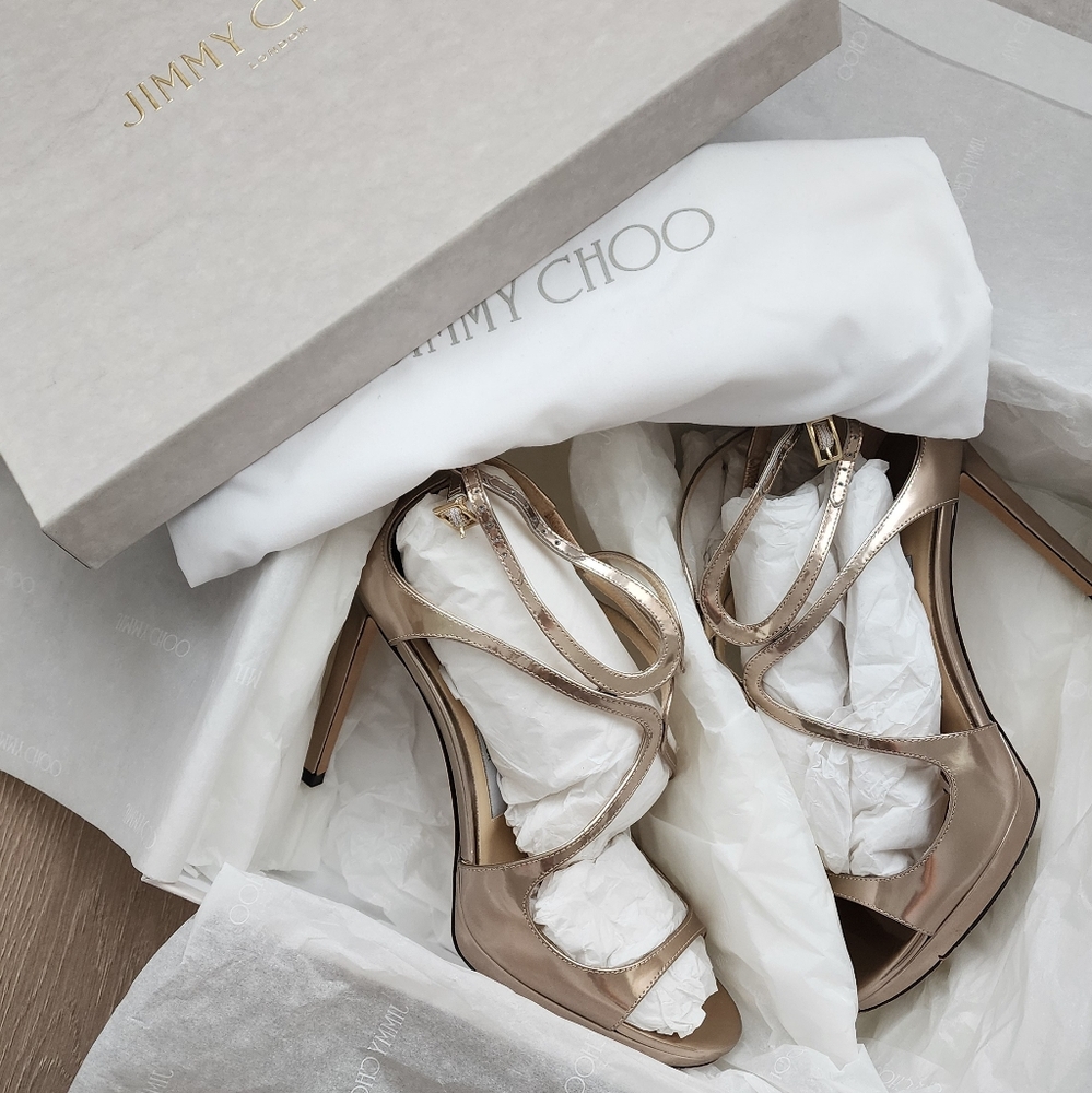 Jimmy Choo Lance 100 Ballet Pink 37